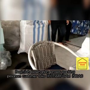 Yukata Sofa bed ruang tamu Sofabed INOAC YUKATA D23 No1 Uk 200x180x20 cm Garansi 15 Thn anti kempes