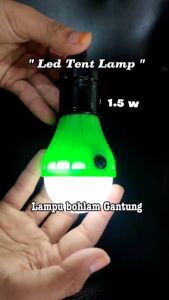COD TTent Lampu Tenda LED Portable Bohlam Emergency Camping Waterproof Cool White 1.5W - 5188 /Lamp Model Outdoor Bakpao Senter Darurat / Lampu Gantung Multifungsi paling Terang 3 Mode Nyala / Lampu LED Tahan Kokoh Canggih Berkemah Mendaki Serbaguna