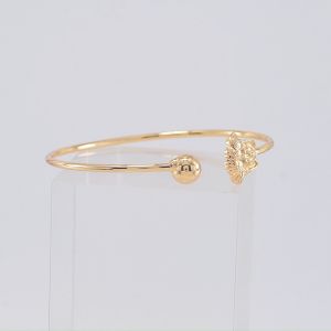 Hyl Jewelry 412B Gelang Stainless Wanita Bangle Bracelet Terbaru Anti Karat Dan Keroncong Lilit Asli Silver Terbaru Tdk Luntur Selamanya Lapis Emas Original Pria Ori Import