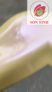 Sơn xe máy HYPER Honda SH Mode - Lead 1K (Màu vàng kem - Phủ pha lê tím) (Code: H-137)