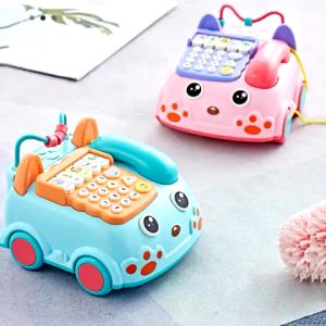 Kids Music Telephone Toys Infant luminescence Early Learning Musical Cartoon Phones Storytelling Toy Kids Education