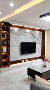 [Pre-Order] Partition panel wood panel wall partition fluted wall panel fluted panel home decoration wood panel living room