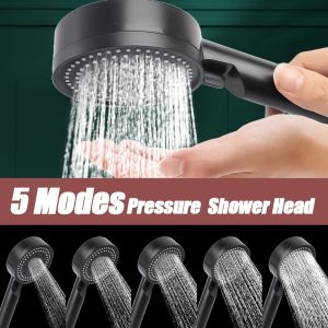 5 Mode High Pressure Shower Head Adjustable Shower Multifunction SPA Shower Bath Head Water Saving Bathroom Accessories