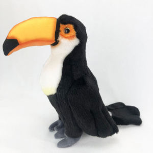 Animal Toucan Bird Doll Children Plush Toy Simulation Stuffed Toy