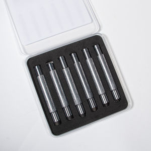GEEKTHINK | 6Pcs Watch Crown Winding Tool Manual Mechanical Watch Crowns Winder Watch Repair Tool Metal Siameter 2mm-8mm for Watchmaker DIY