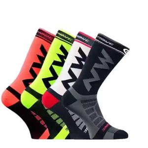 Biển jjt tất Xe Đạp Chuyên Nghiệp cho nam giới và phụ nữ thoáng khí ẩm Wicking vớ nén cho núi và đường đi xe đạp