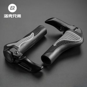 Vỏ Bọc Tay Lái Xe Đạp Leo Núi Rockbros Vỏ Bọc Tay Lái Bằng Cao Su Hình Đầu Bò Và Cừu Khóa Khóa Cố Định Phụ Kiện Xe Đạp