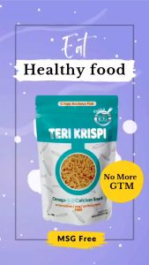 Gogofield Teri Krispi Non MSG 30gr - Cemilan Anak