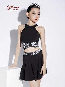 Váy Khiêu Vũ Latin Cao Cấp Cho Bé Gái Váy Khiêu Vũ Chuyên Nghiệp Cho Trẻ Em Thoải Mái Thoáng Khí Đầm Biểu Diễn Sân Khấu