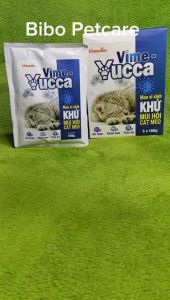 Vime-Yucca Cat Litter Deodorizer - Natural Deodorant Formula for Cats Odor Control 100g