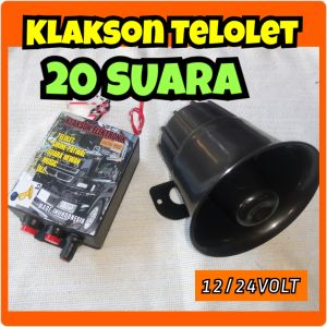 klakson suara anjing telolet 20 suara 12/24 volt