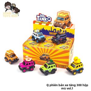 XCARTOYS | Hộp Ngẫu Nhiên Mô Hình Xe tăng Hợp Kim Q-mini 300