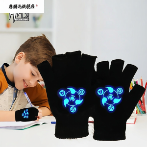 MOLIDA | Children Warm Half-Finger Gloves Winter