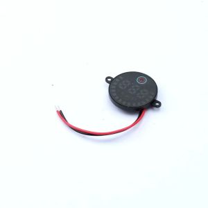 DC7-55V Round LED Voltage Battery Capacity Indicator with Power-off Memory Flash Alarm Digital Power Board Battery Monitor