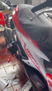 Dekal Stiker Motor Decal Yamaha Aerox 155 MOTIF BRIlink D-K2-045 k2-050