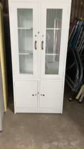 Tủ hồ sơ kính văn phòng đựng tài liệu - tủ sắt kính công ty giá rẻ