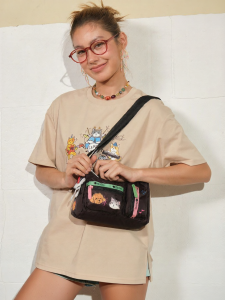 LeSportsac | Multi-pocket Zipper Shoulder Crossbody Bag