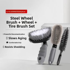 CHENGDU | Car Cleaning Tools - Tire Brush Hub Brush Car Wash Brush