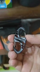 S-Biner Double Gated Carabiner Clip – Heavy-Duty Plastic Hook for Keychains Backpacks Paracord & Outdoor Gear