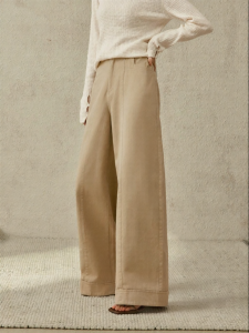 SUSHE | Retro High-waist Cotton Slimming Split Deconstructed Jeans for Women