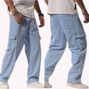 CARGO DENIM PANTS FOR MEN