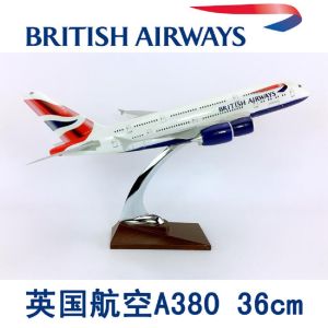 Mô Hình Máy Bay Nhựa Resin Tỷ Lệ 1:200 Kích Thước 36CM Hãng Hàng Không British Airways Đồ Chơi Sưu Tầm Dành Cho Trẻ Em Từ 14 Tuổi Trở Lên Kèm Đế.