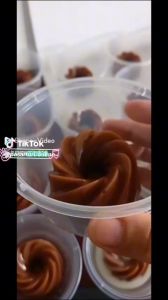 Cetakan Kue Agar Ager Loyang Mini Cup Jelly Coklat Puding Cake Mold Cetakan Kue Motif Twister Isi 12pcs