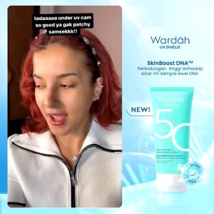 Wardah UV Shield Airy Smooth Sunscreen Serum SPF 50 PA++++ - Sunscreen matte dan ringan