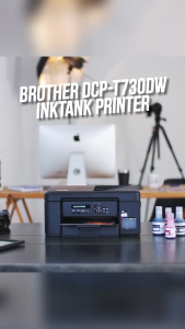 BROTHER DCP-T730DW INK TANK PRINTER Print/Copy/Wireless Wifi/Scan + DUPLEX PRINT with 1 set Ink