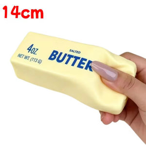 Butter Stick Squishy Fidget Toy Soft Sticky Butter Stick Shapeable Slow Rebound Squeeze Stress Ball Anti-stress Sensory Toy Gift