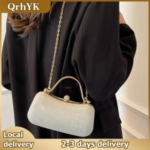 🔥🔥🔥QrhYK Chain Evening Bag Dinner Shoulder Bag For Women Handbag - Fashion Crossbody Bags Vintage Underarm Bag Satchel
