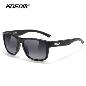 KDEAM XL Size Overall Width 155mm Mens Polarized Sunglasses Outdoor Sports Goggles Extra Large Sunglass For Large-Headed