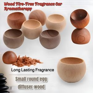 Essential Oil Diffuser Wood Fire-Free Aroma Diffuser Wardrobe Aromatherapy Material Portable Home Use Long Lasting Fragrance