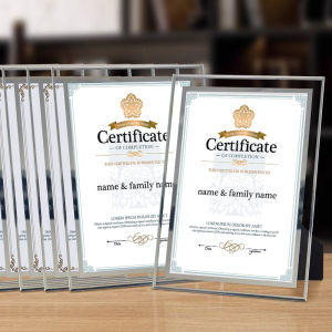 SHANCHEN | Transparent Certificate Display Frame A5