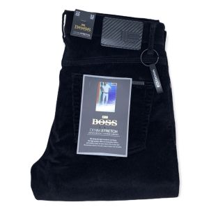 Celana Pria Corduroy Black Stretch Ori-ginal Boss Hitam - Regular Fit Kordoray #Celanapriacodoray #celanaboss#Corduroy