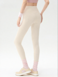 YUANQINVHAI | Quick-Drying Slim-Fit Summer Waist-High Stretchable Yoga Pants for Professional Pilates Training