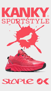 KANKY x STAPLE EXC-02 - Sepatu Casual Sport Style Pria Dewasa - Kanky Sportstyle.