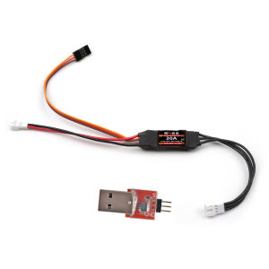 RCXAZ AM32 Programmable 30A ESC 1621 Brushless Motor for 1/18 1/24 RC Axial SCX24 FCX24 TRX4M 2-4s Performance Upgrade