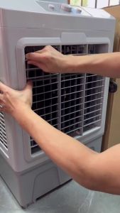 FORUMAPPLIANCES Air Conditloning Fan 60L/75L Large Water Tank Mobile Air Cooler Household High Air Volume Tower Fan third gear Rapid cooling of large area three-speed wide-angle three-dimensional air supply cooling fan super large air volume