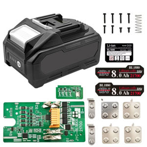 BL1880 For MAKITA 18V Li-ion Battery Case BMS PCBA Balance Charging 10X21700 Circuit Board Shell Box Lithium BL1830 Housings