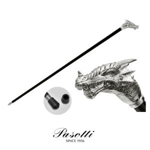 Young Luxury Gold Plated Brass Handle Cane Pasotti Dragon Design for Men Elderly Walking Stick Italian Craft Umbrella Accessory