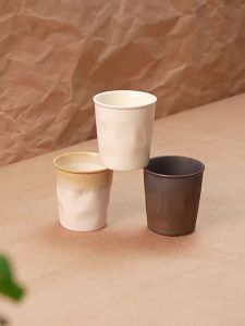 YOGEHOME | Handcrafted Yoghurt Glazed Ceramic Coffee Mug
