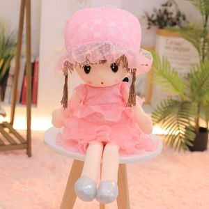 45CM/60CM Wedding Princess Girl anak patung peluk doll plush soft stuffed toy gift kids 婚纱娃娃