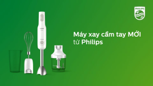 Máy xay cầm tay Promix PHILIPS HR2537/00 - HR2531/00 - HR2534 650W full phụ kiện - Hàng Chính Hãng