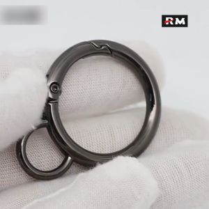 2Pcs | Khóa mắt xích túi Móc khóa treo túi Khóa vòng kéo dây đeo ba lô Phụ kiện quần áo Phụ kiện phần cứng hành lý