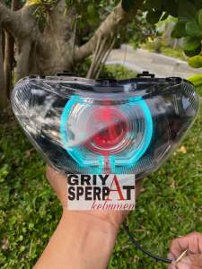 REFLEKTOR LAMPU DEPAN MIO NEW MIO SMILE BILED LED