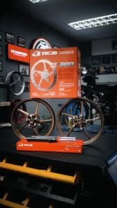 100% ORIGINAL RCB FE SERIES HEAVY DUTY FRONT FORK YAMAHA Y15 Y16 RS150 RSX LC135 4S LC 135 FOK DEPAN SHOCK SUSPENSION