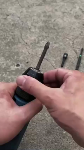 Đầu Chuyển Đối Nối Dài Bắn Vít Chân Lục Giác Chân Ngắn 6.35mm Thay Vít Nhanh Có Lò Xo - 828