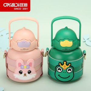 แก้วน้ำเด็กกบพุงใหญ่ 304 สแตนเลส Bianti Huaxiang Jinli รุ่น K-7039 H-7039 J-7039