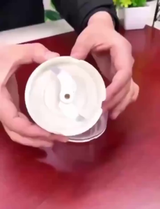 Máy xay tỏi ớt mini cầm tay kéo tay dụng cụ xay tỏi ớt dây rút đa năng tiện lợi dễ dàng tháo lắp vệ sinh